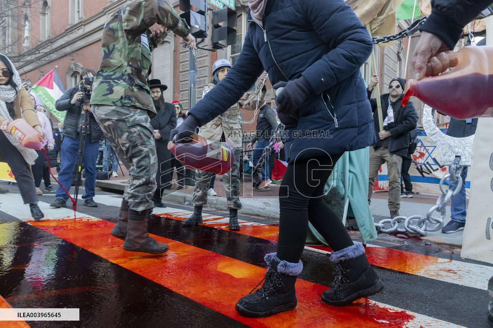 Pro-Palestinian Protest - Washington