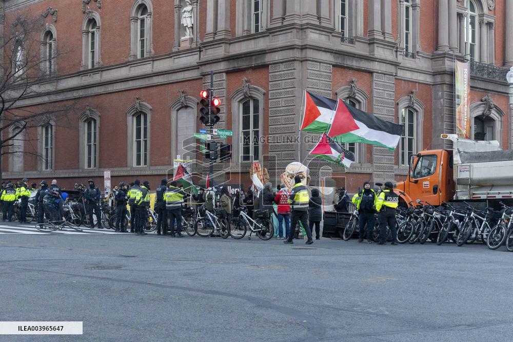 Pro-Palestinian Protest - Washington