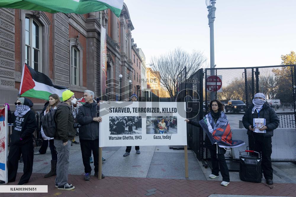 Pro-Palestinian Protest - Washington