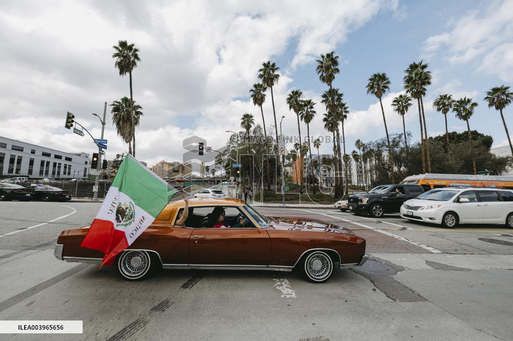 Student-Led Demonstration Against Trump’s Policies - LA