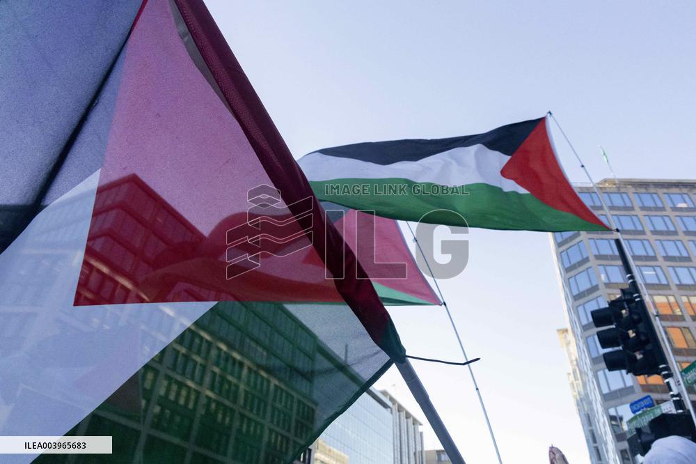 Pro-Palestinian Protest - Washington