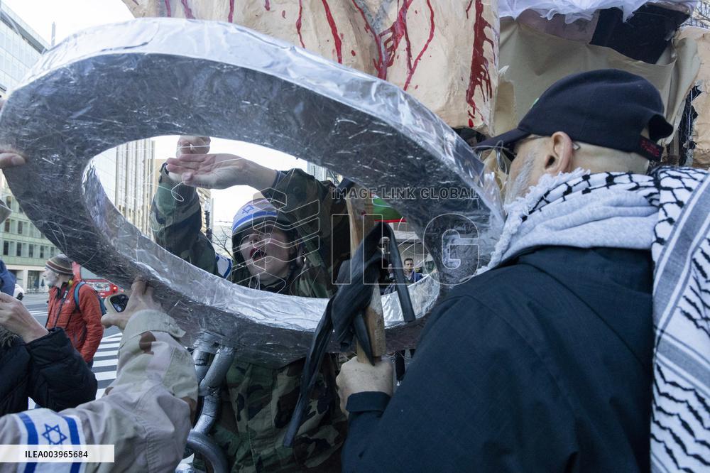 Pro-Palestinian Protest - Washington