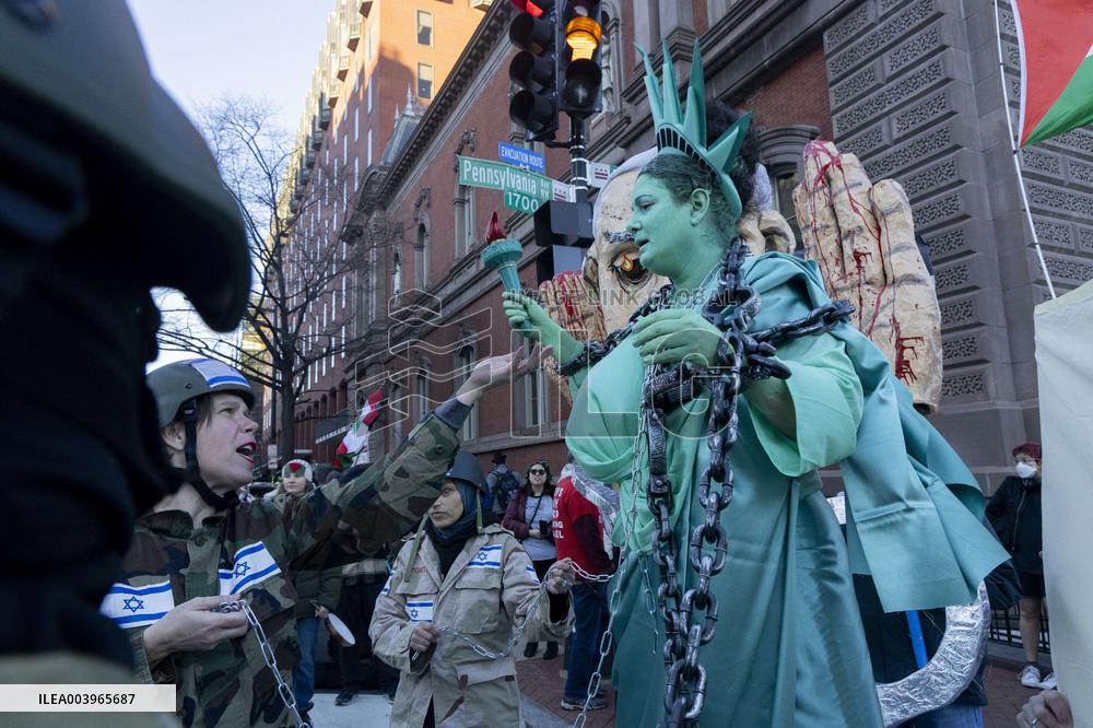 Pro-Palestinian Protest - Washington