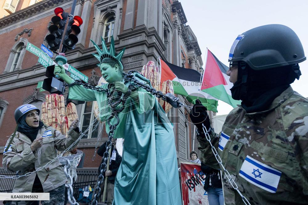 Pro-Palestinian Protest - Washington