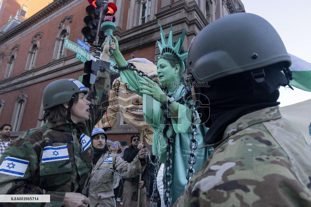 Pro-Palestinian Protest - Washington