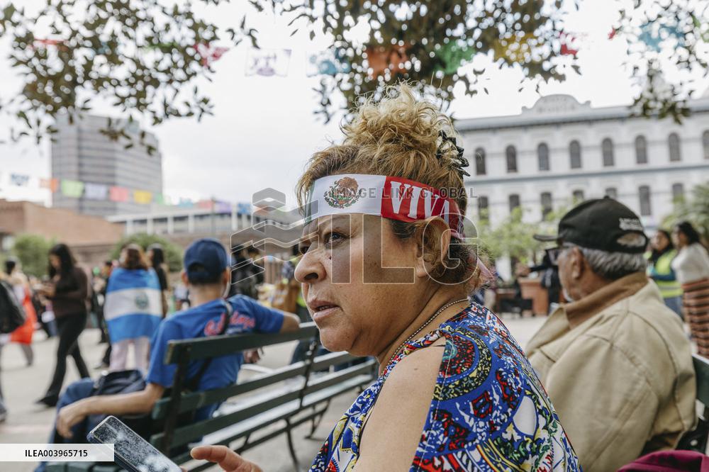 Student-Led Demonstration Against Trump’s Policies - LA