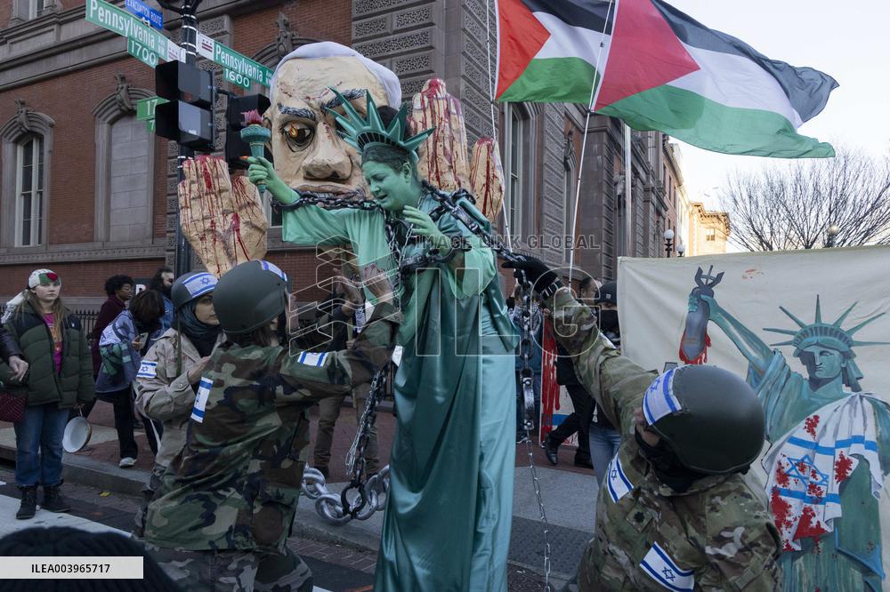 Pro-Palestinian Protest - Washington