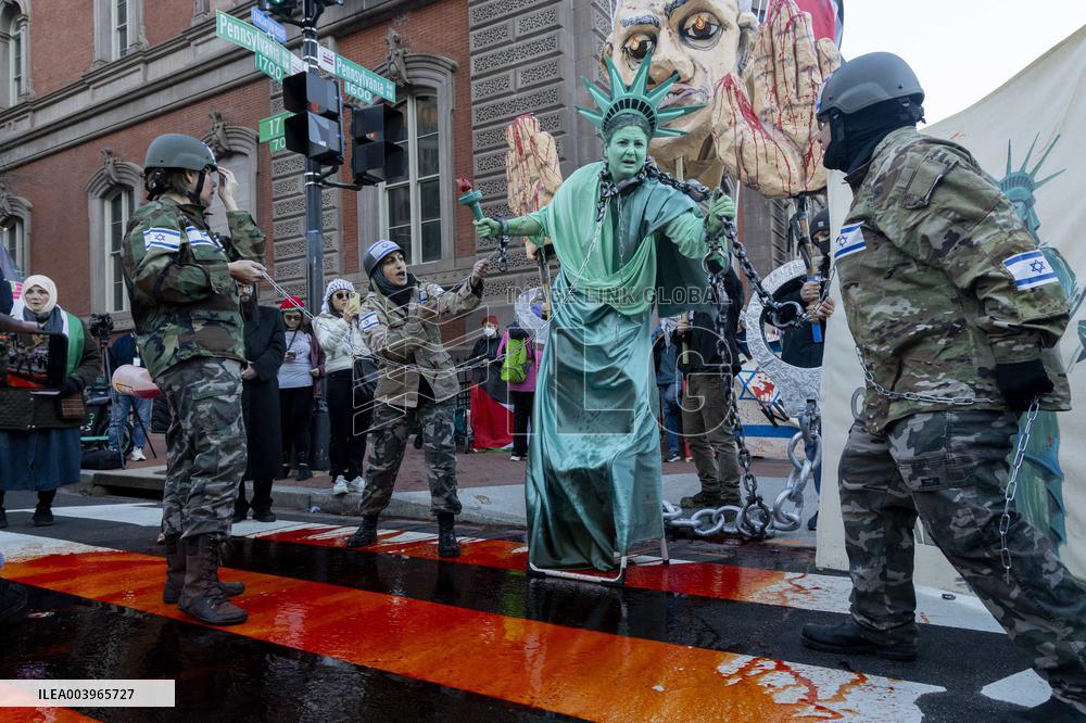 Pro-Palestinian Protest - Washington