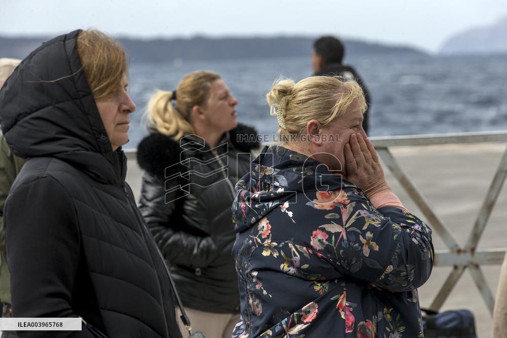 Earthquakes Evacuation - Santorini