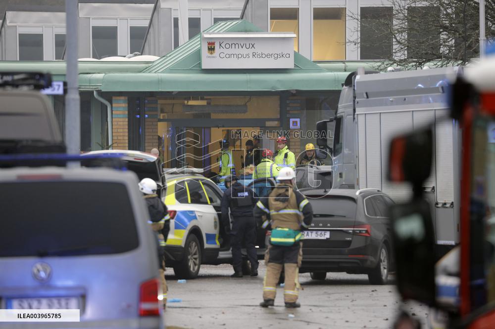 SWEDEN OREBRO SCHOOL SHOOTING