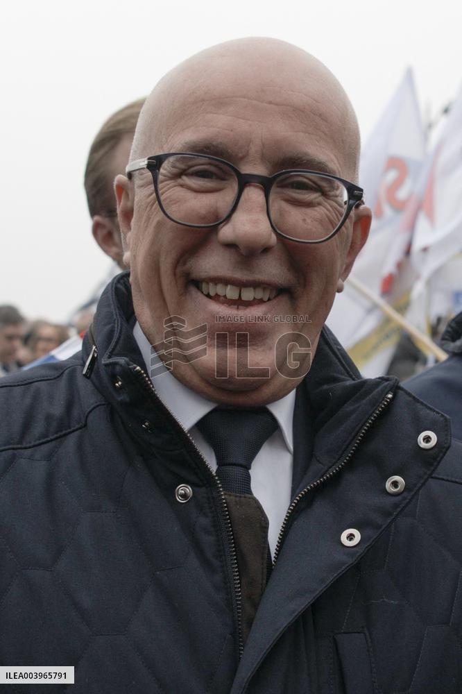 Police Demonstration in Paris