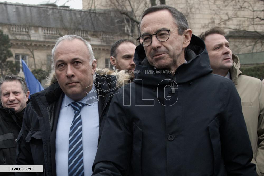 Police Demonstration in Paris