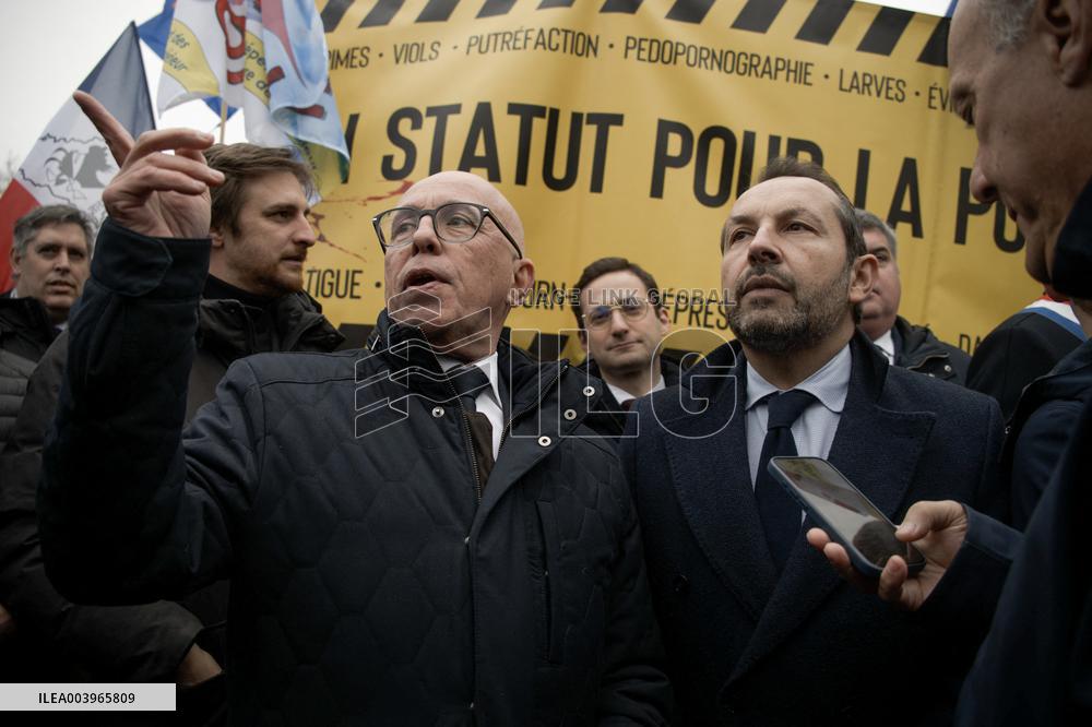 Police Demonstration in Paris