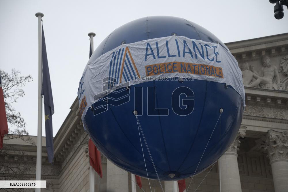 Police Demonstration in Paris