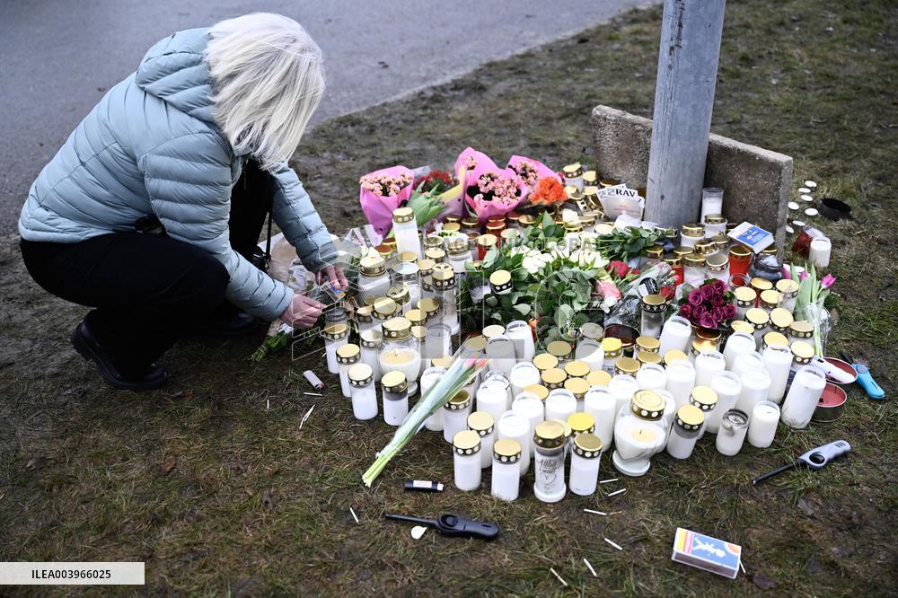 SWEDEN OREBRO SCHOOL SHOOTING ÖREBRO
