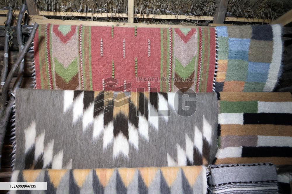 Hutsul Land Ethnopark in Bukovel ski resort