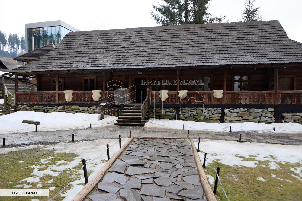Hutsul Land Ethnopark in Bukovel ski resort
