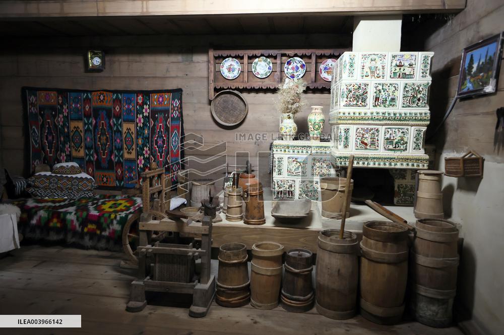 Hutsul Land Ethnopark in Bukovel ski resort