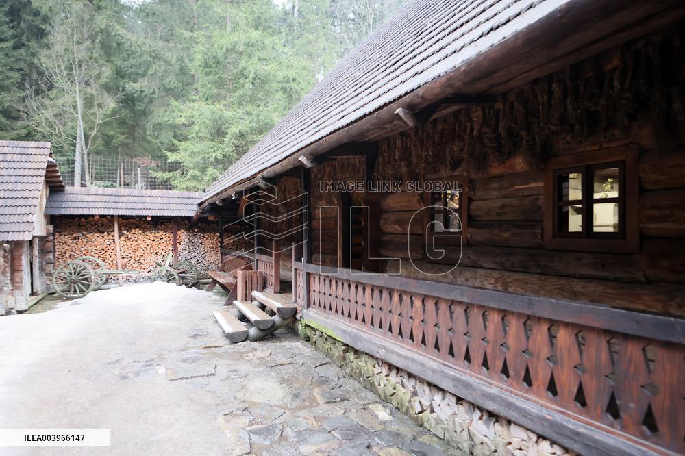 Hutsul Land Ethnopark in Bukovel ski resort