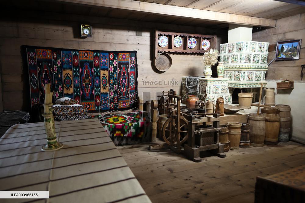 Hutsul Land Ethnopark in Bukovel ski resort