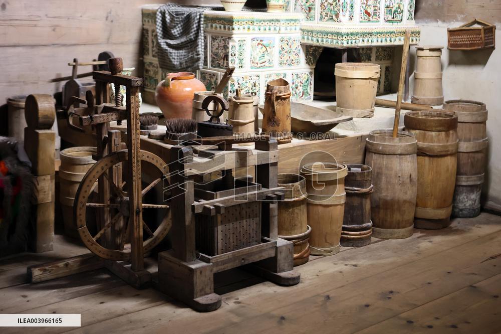 Hutsul Land Ethnopark in Bukovel ski resort