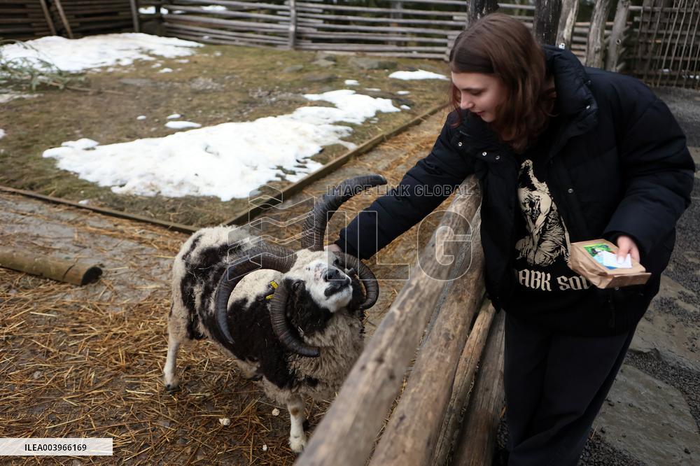 Hutsul Land Ethnopark in Bukovel ski resort