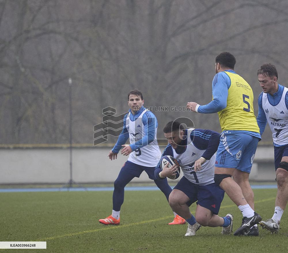 Training Session of The French XV - Marcoussis