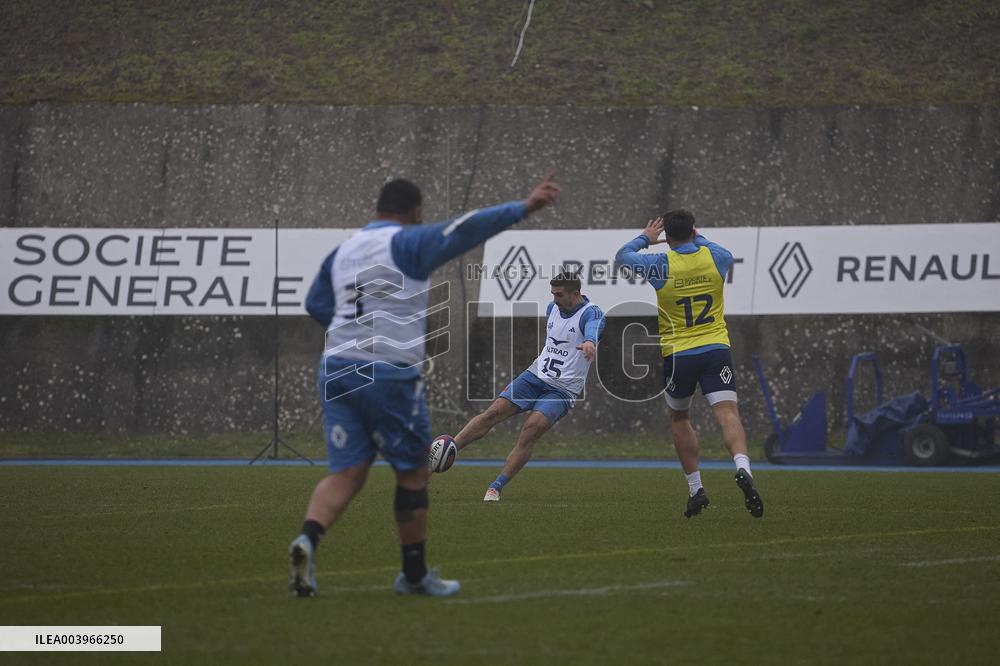 Training Session of The French XV - Marcoussis