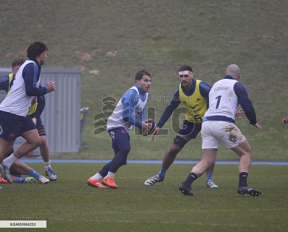 Training Session of The French XV - Marcoussis