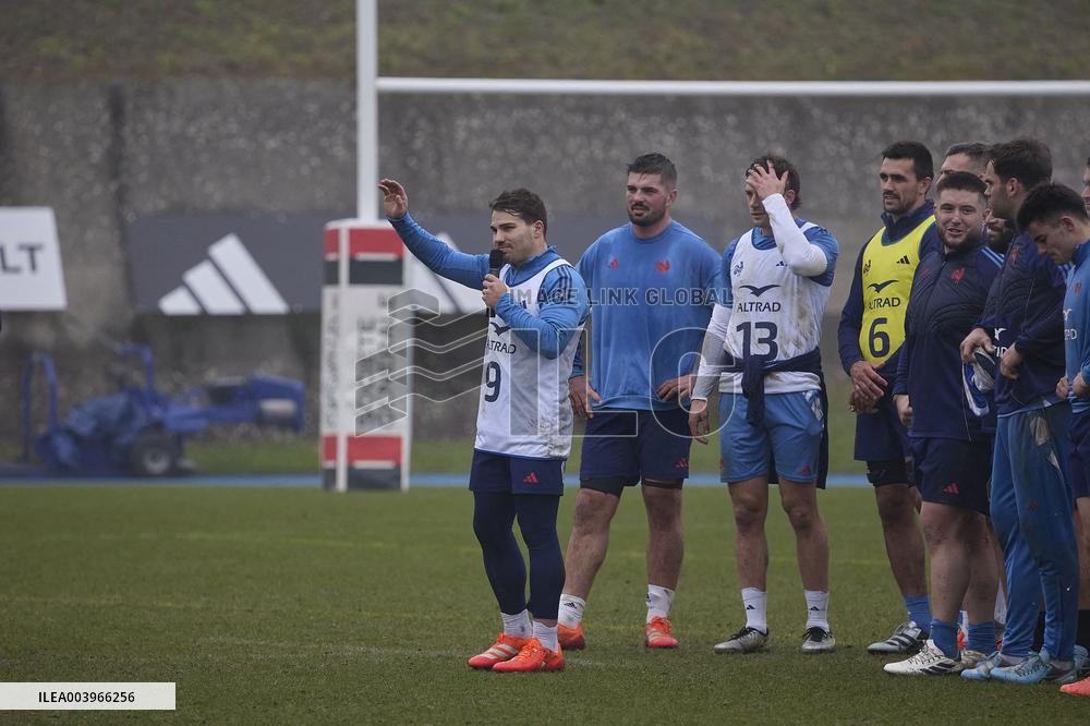 Training Session of The French XV - Marcoussis