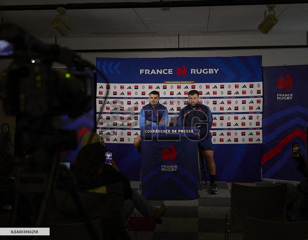 Training Session of The French XV - Marcoussis