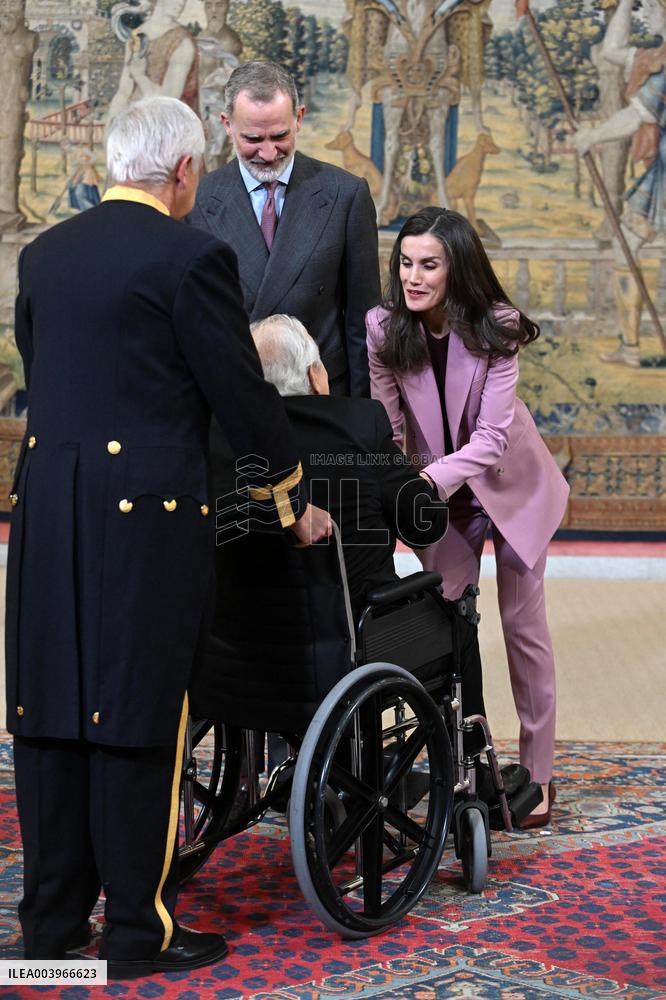 Royals preside over the annual meeting of the Cervantes Institute - Madrid