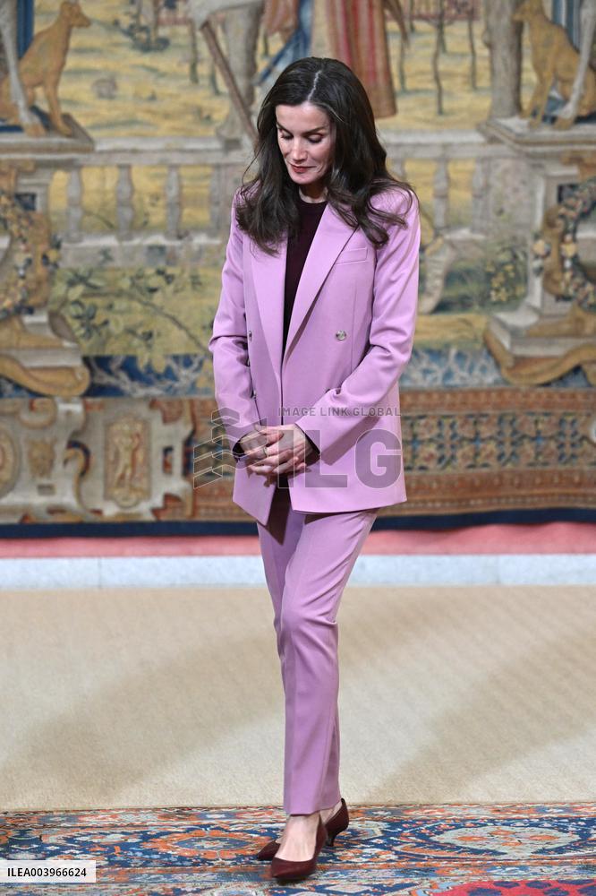 Royals preside over the annual meeting of the Cervantes Institute - Madrid