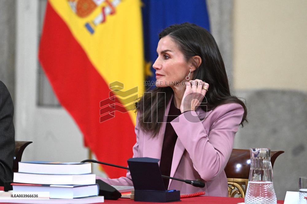 Royals preside over the annual meeting of the Cervantes Institute - Madrid