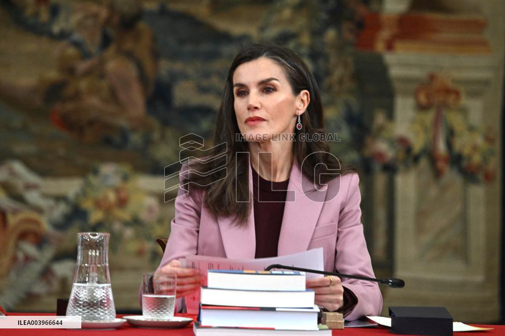 Royals preside over the annual meeting of the Cervantes Institute - Madrid