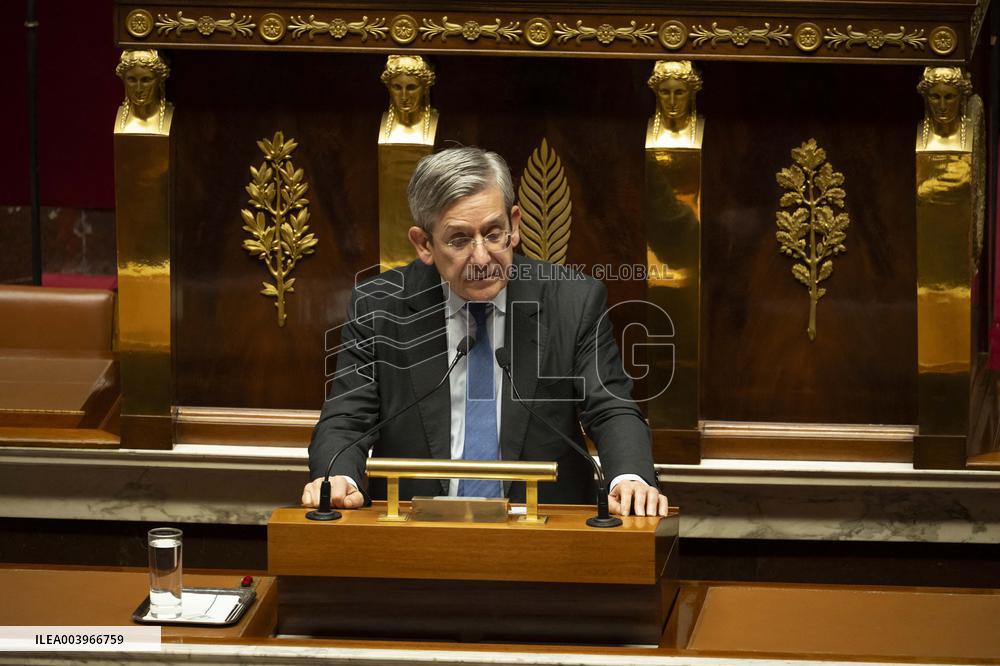 Debate and A Vote on A No-Confidence Motion - Paris