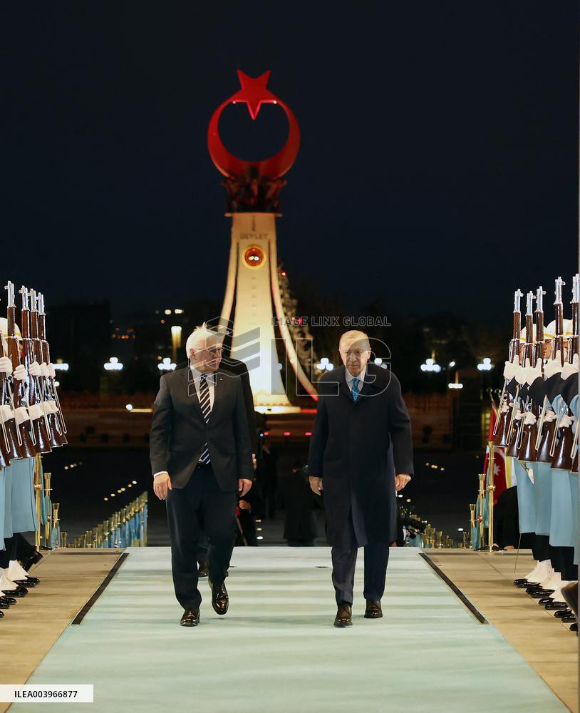 German President Steinmeier Visit To Turkey - Ankara