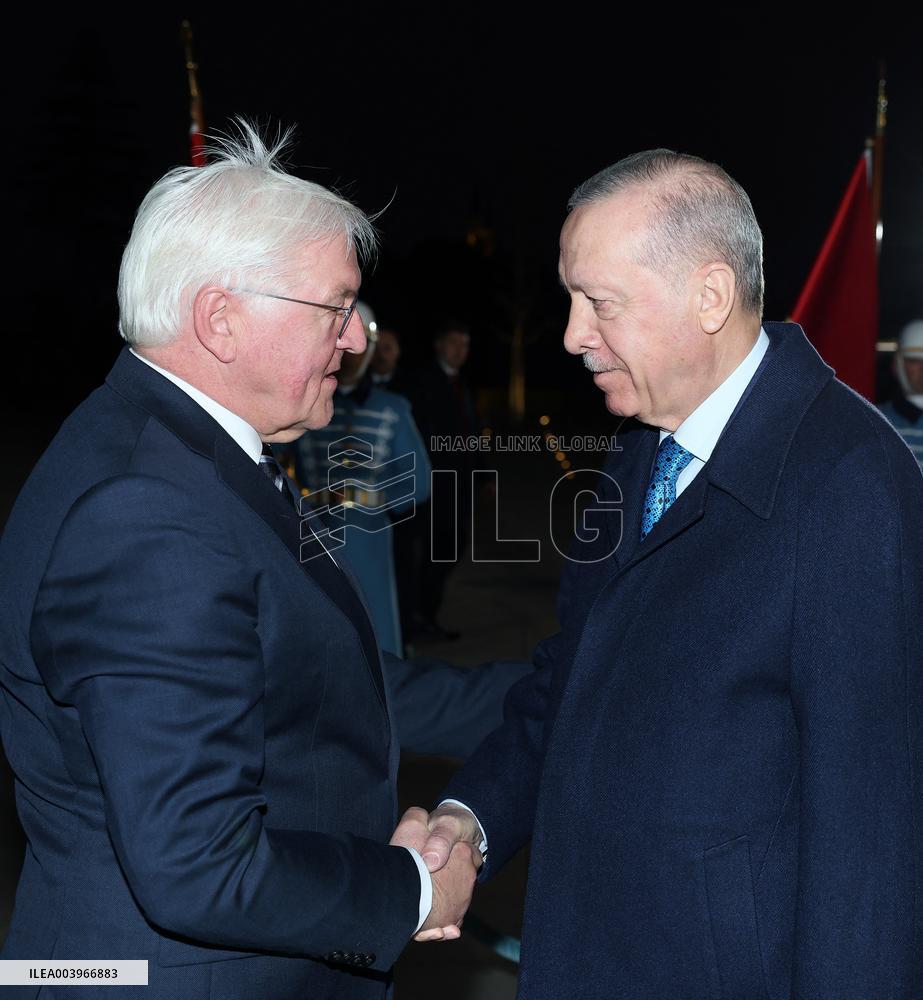 German President Steinmeier Visit To Turkey - Ankara