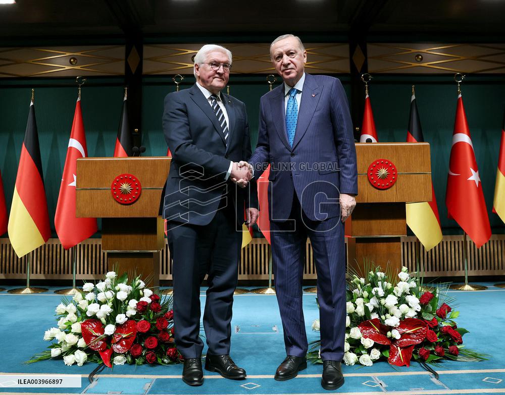 Steinmeier And Erdogan Press Conference - Ankara
