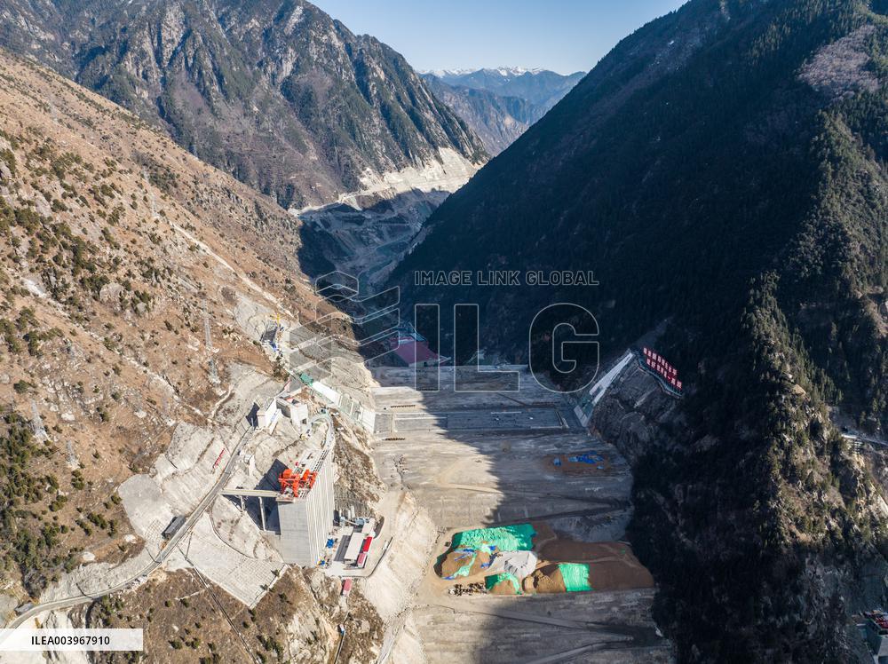 Shuangjiangkou Hydropower Station Construction in Aba