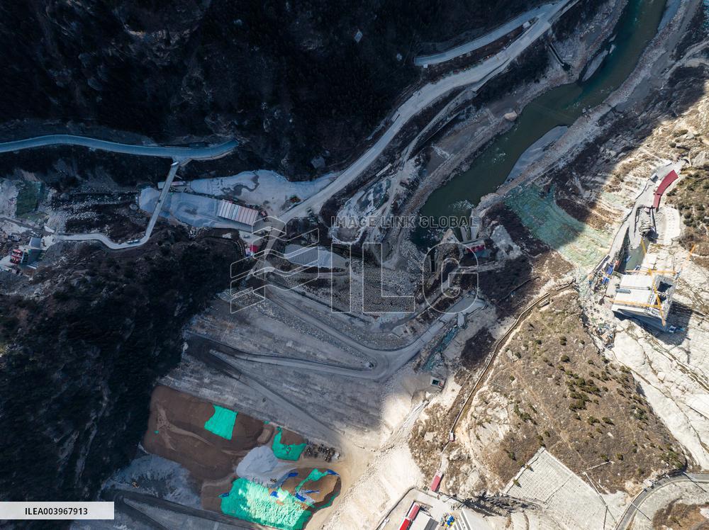 Shuangjiangkou Hydropower Station Construction in Aba