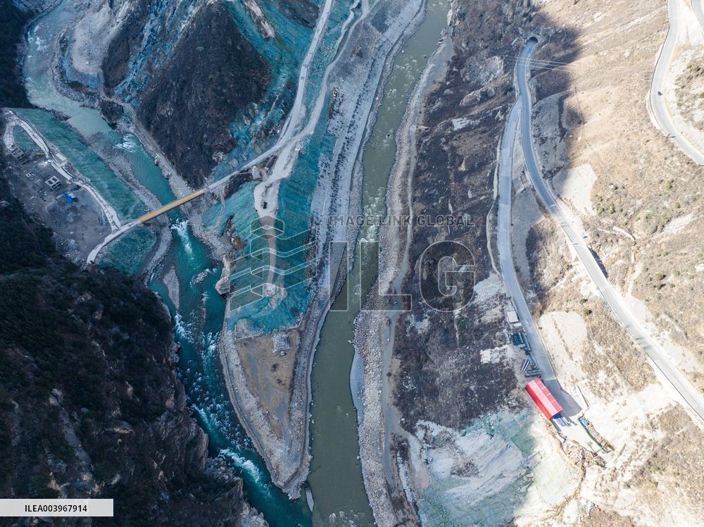 Shuangjiangkou Hydropower Station Construction in Aba