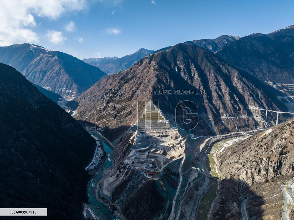 Shuangjiangkou Hydropower Station Construction in Aba