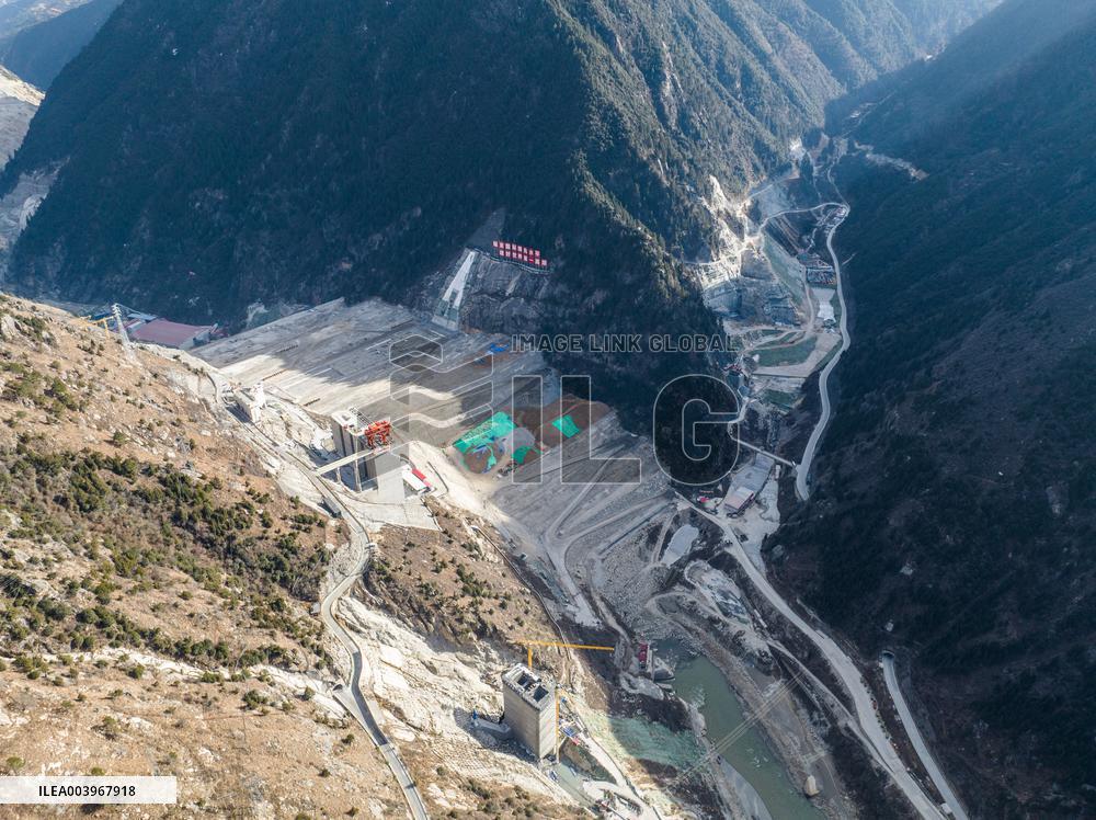Shuangjiangkou Hydropower Station Construction in Aba