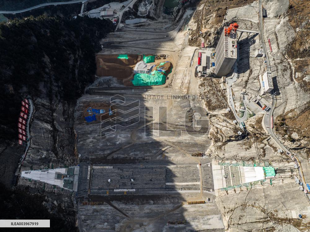 Shuangjiangkou Hydropower Station Construction in Aba