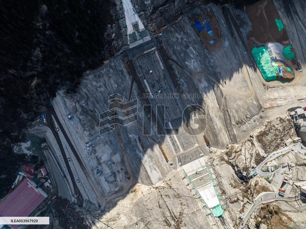 Shuangjiangkou Hydropower Station Construction in Aba