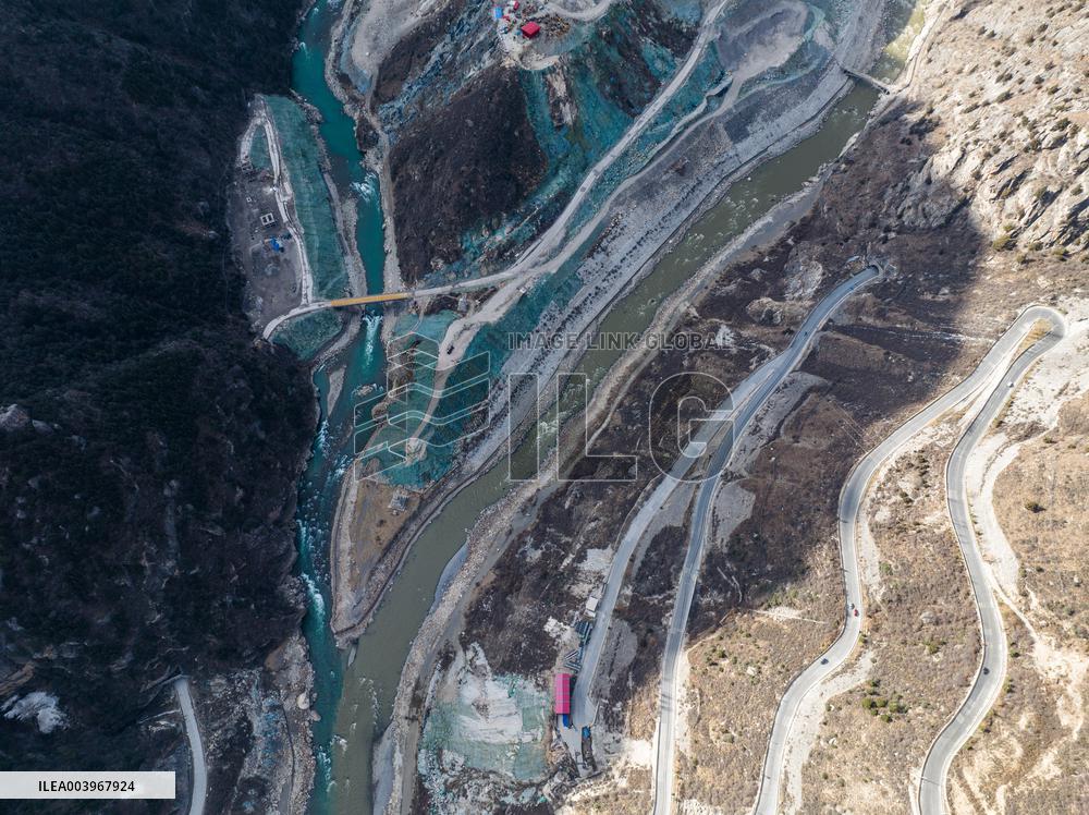 Shuangjiangkou Hydropower Station Construction in Aba