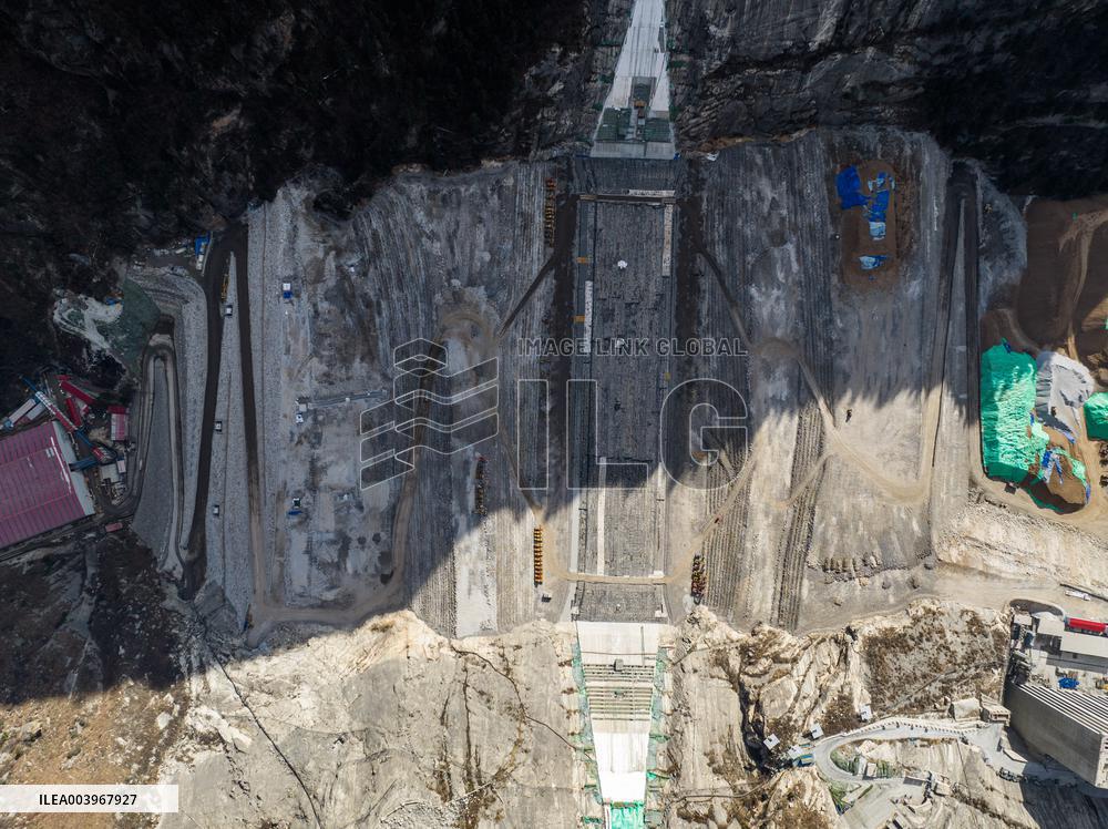 Shuangjiangkou Hydropower Station Construction in Aba