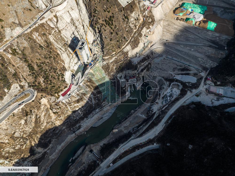 Shuangjiangkou Hydropower Station Construction in Aba