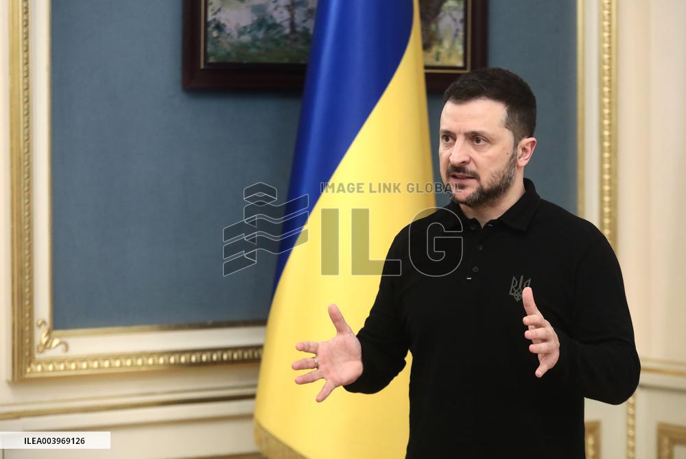 Briefing by President of Ukraine Volodymyr Zelenskyy